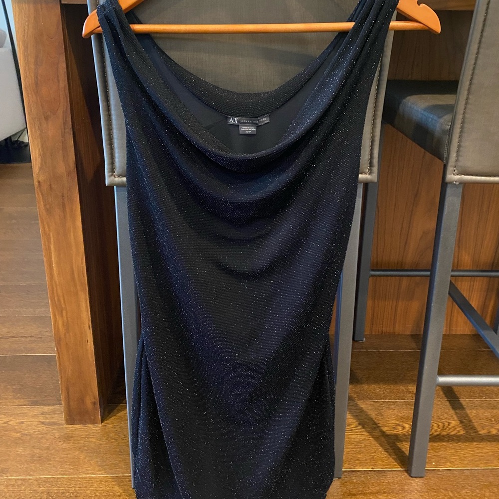 Armani Exchange size XS, little black dress.